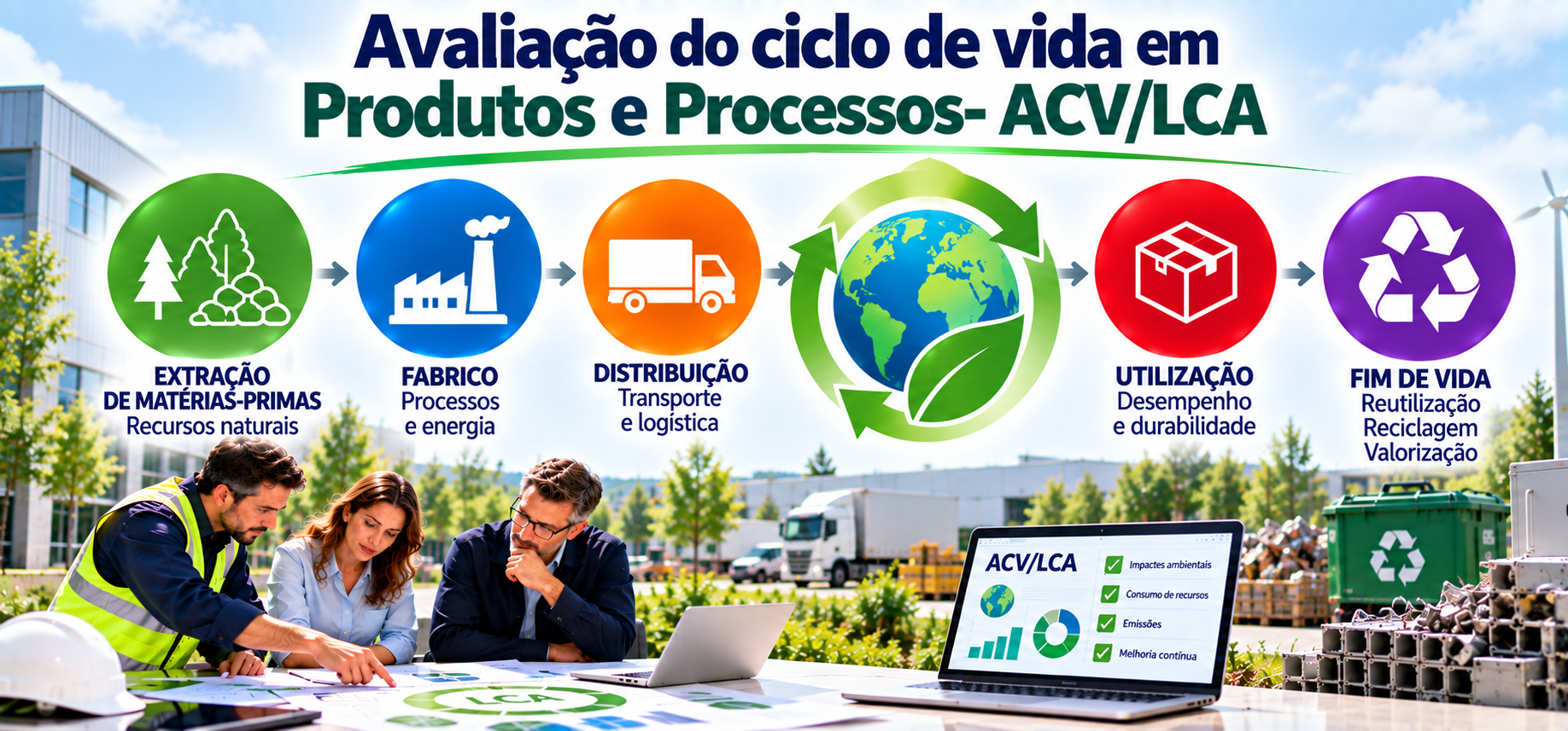 Avaliação  do ciclo de vida em  Produtos e Processos- ACV/LCA